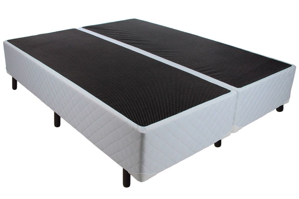 Cama Box Luckspuma WhiteQueen - 158x198x24 (2 uni 79X198) Cama Box Luckspuma WhiteQueen - 158x198x24 (2 uni 79X198)