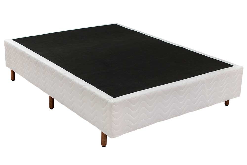 Cama Box Polar Bordado WhiteCasal - 138x188x25
