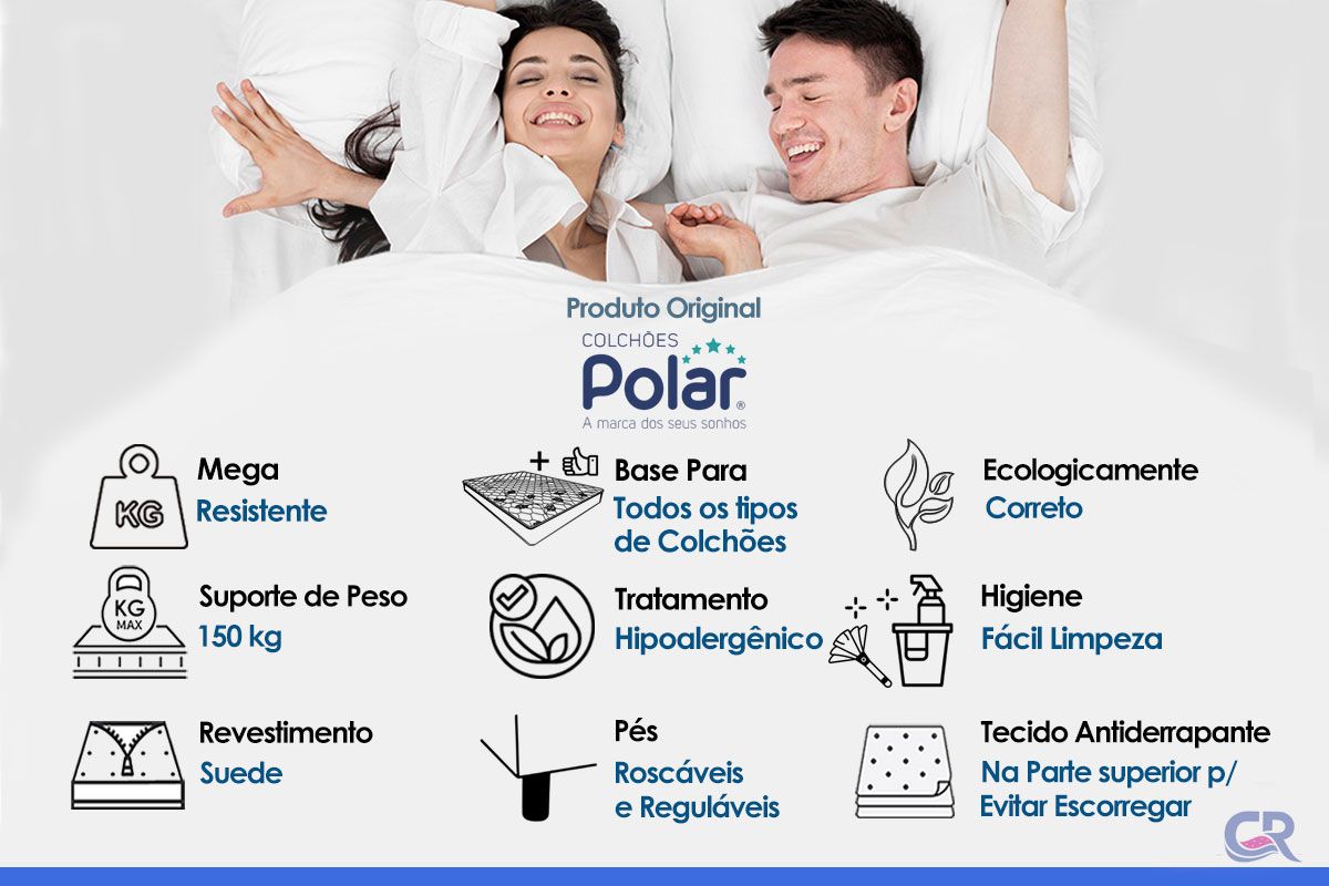 Cama Box Polar Suede Brown Cama Box Polar Suede Brown