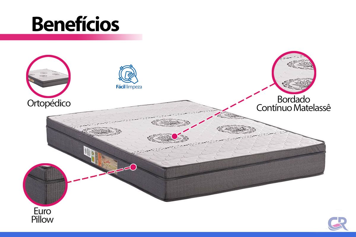 Colchão Ortopédico Polar OrthoPremium Colchão Ortopédico Polar OrthoPremium