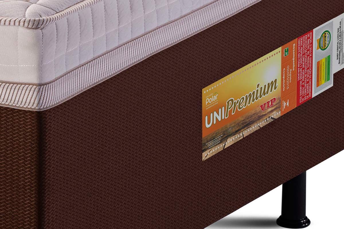 Cama Box Conjugado c/Colchão UniPremium Vip Polar Cama Box Conjugado c/Colchão UniPremium Vip Polar
