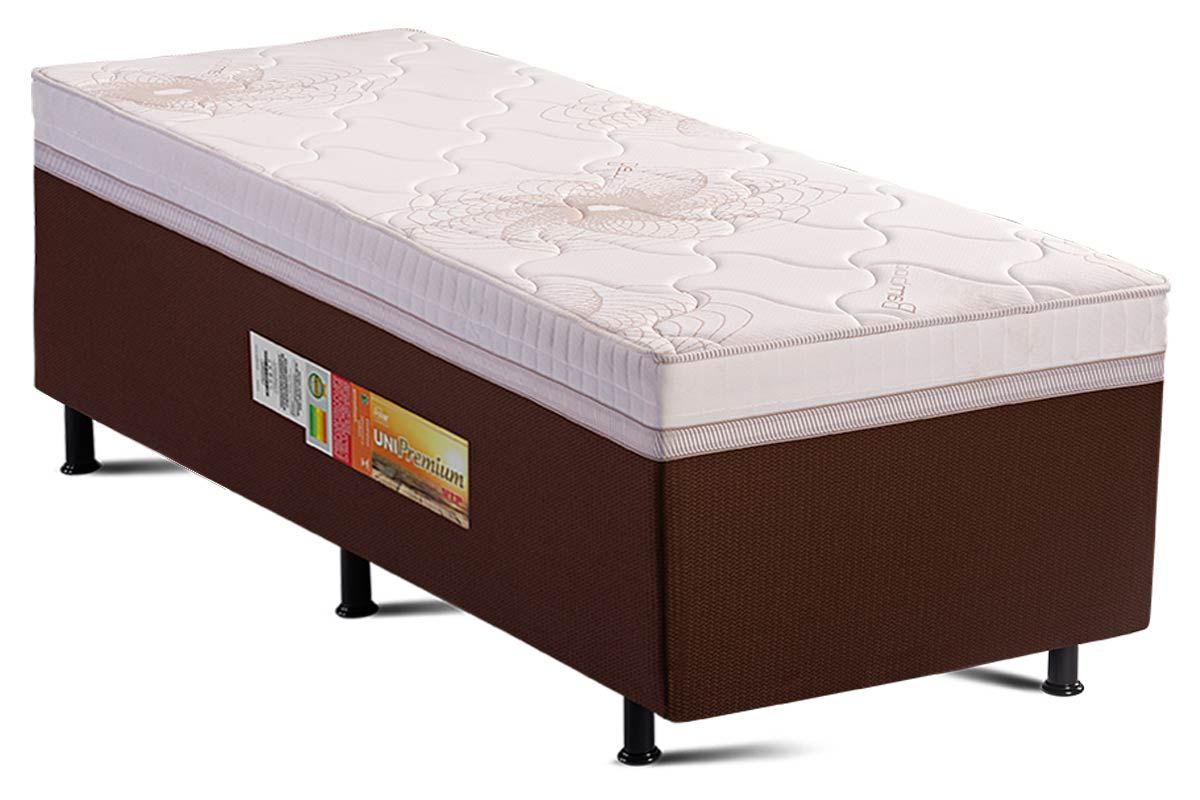 Cama Box Conjugado c/Colchão UniPremium Vip Polar