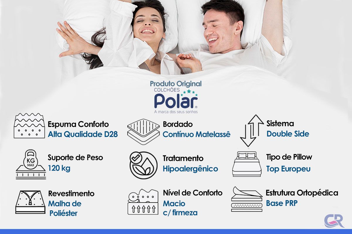 Colchão Ortopédico Polar OrthoPremium