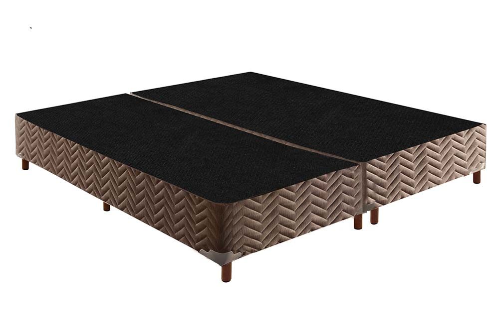 Cama Box Paropas Sommier BrownKing - 193x203x20 (2 uni 96X203)