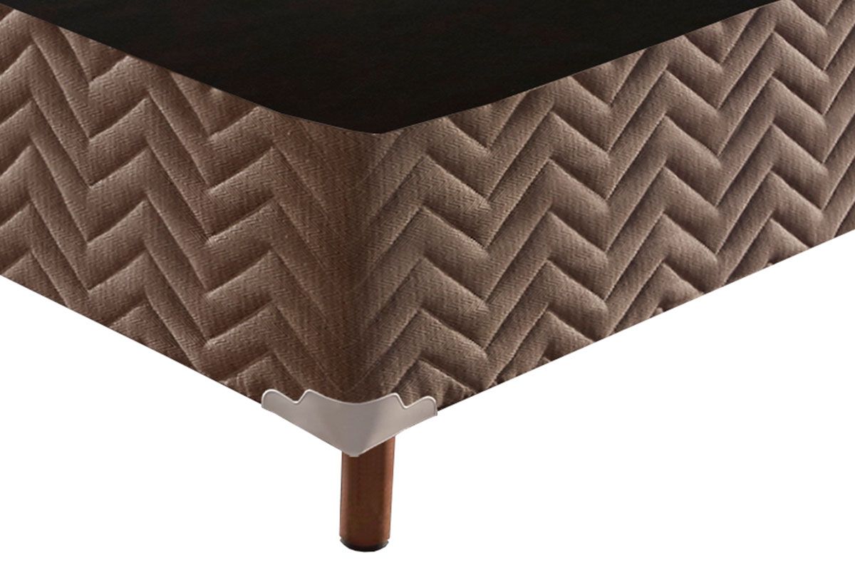 Cama Box Paropas Sommier Brown