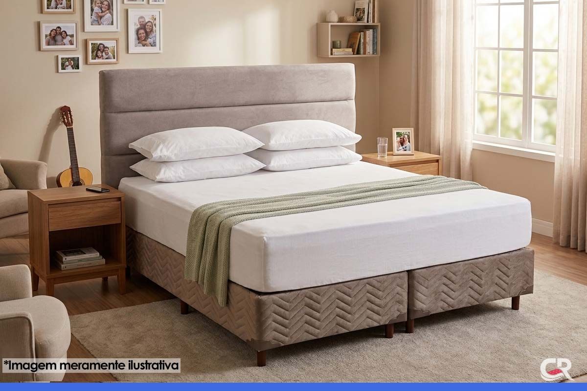 Cama Box Paropas Sommier Brown