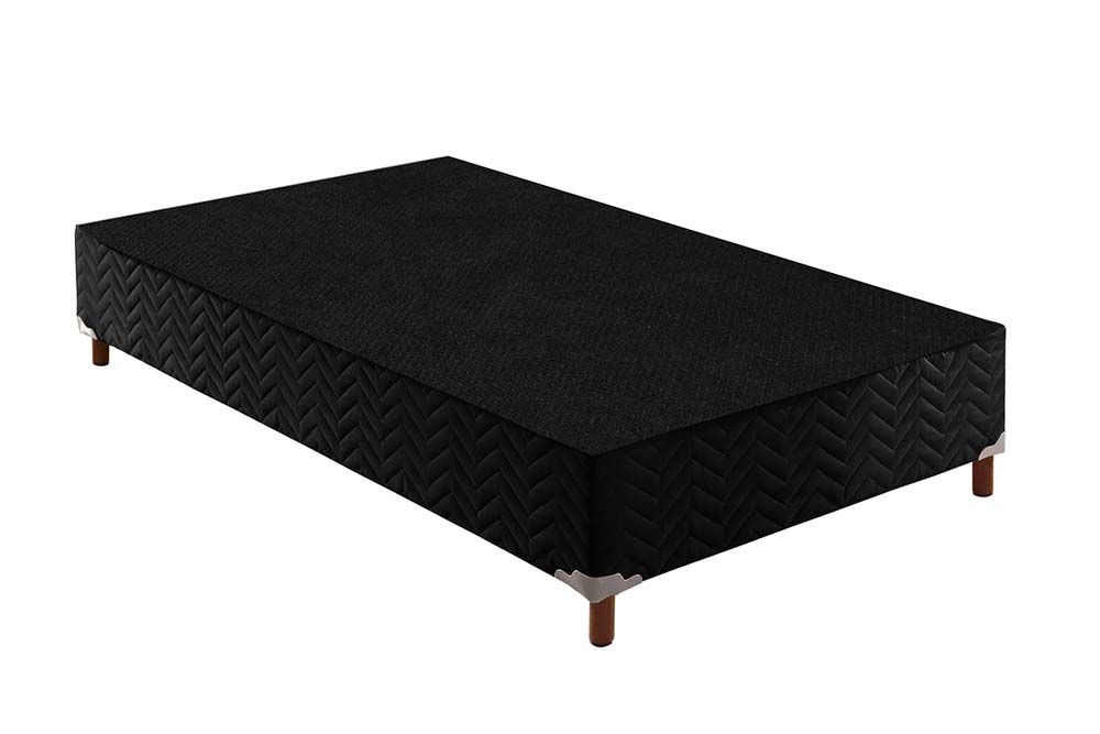 Cama Box Paropas Sommier BlackSolteiro - 88x188x30