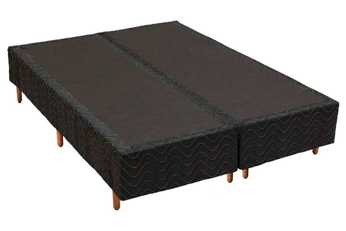 Cama Box CRC +Colchão Ortopédico Orthopremium Polar