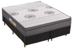 Cama Box Filhão +Colchão Ortopédico Orthopremium Polar