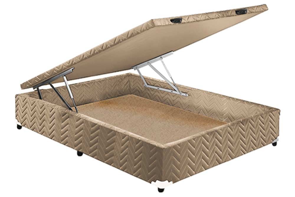Cama Box Baú CRC +Colchão D33 Pasquale Paropas