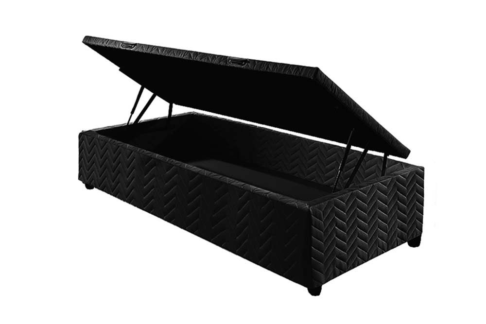 Cama Box Baú CRC +Colchão D33 Pasquale Paropas