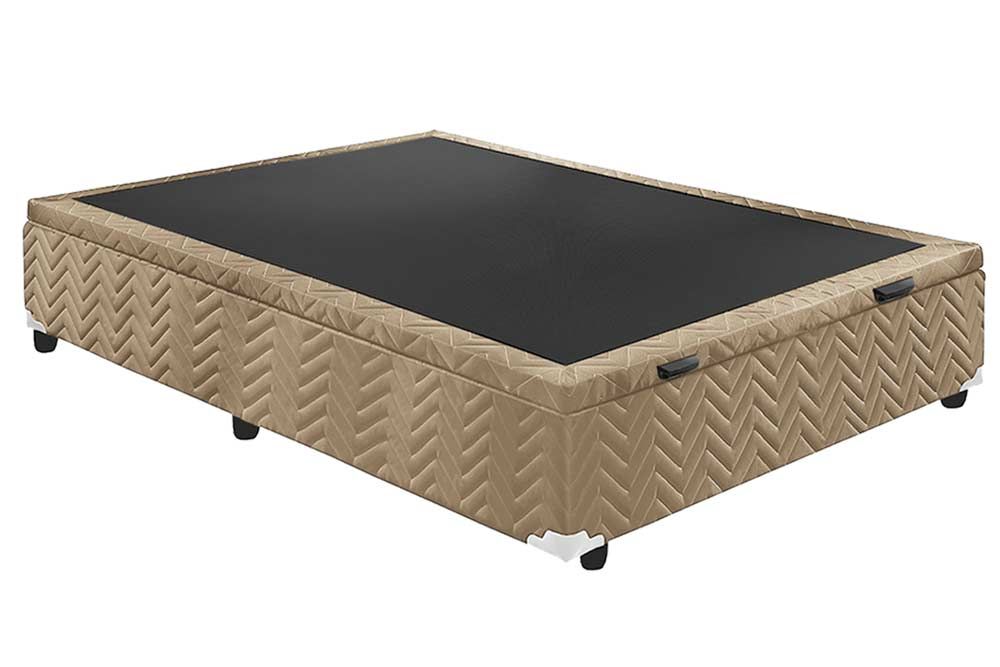 Cama Box Baú CRC +Colchão Ortopédico Ultra Paropas