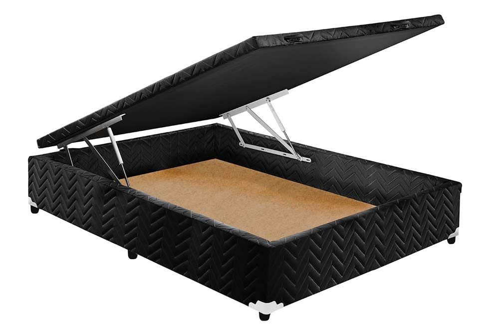 Cama Box Baú CRC +Colchão D45 Pasquale Paropas