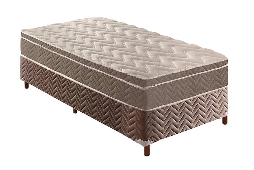 Cama Box CRC +Colchão Ortopédico Pasquale Paropas