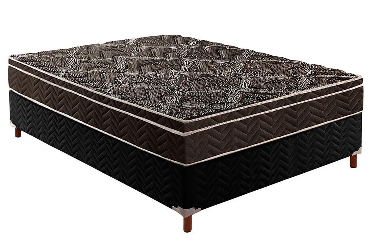 Cama Box CRC +Colchão Ortopédico Pasquale Paropas