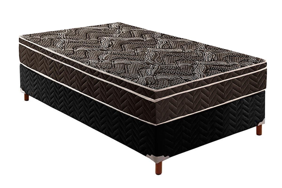 Cama Box CRC +Colchão Ortopédico Pasquale Paropas
