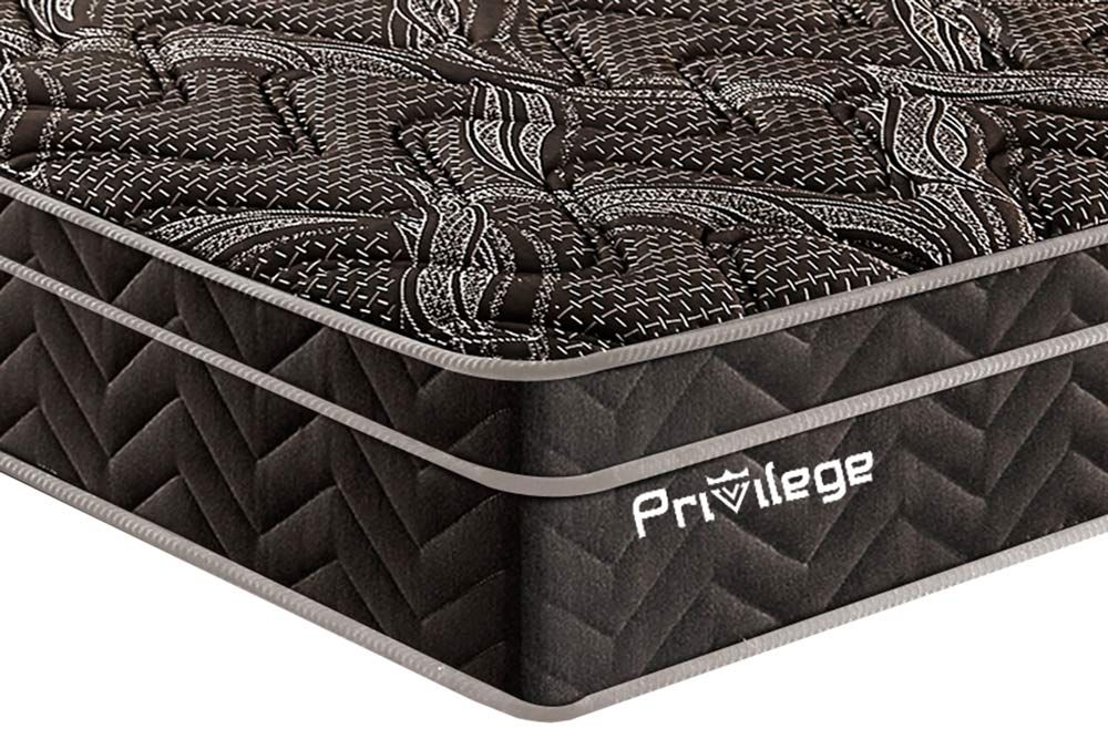 Cama Box CRC +Colchão Molas Privilege Paropas