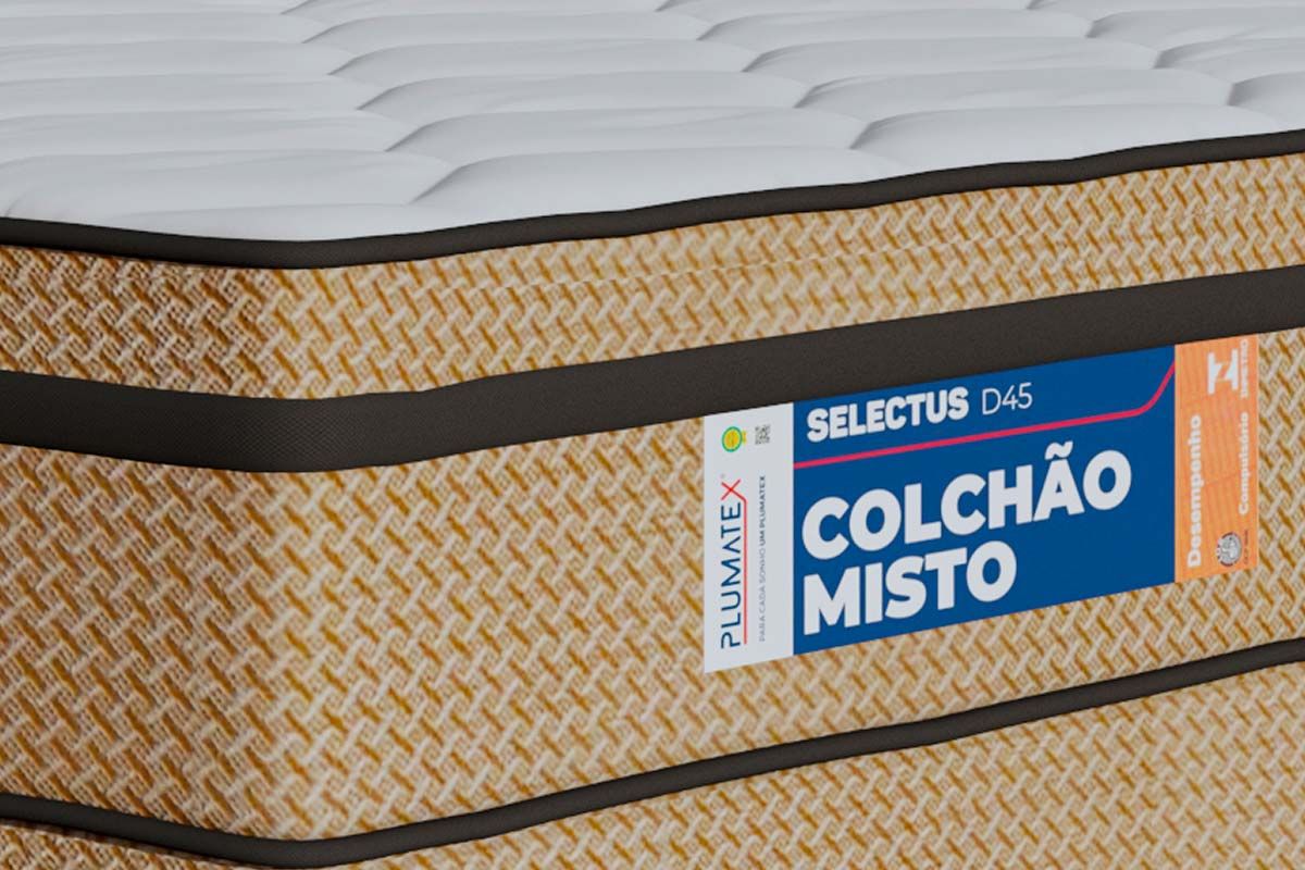 Colchão Ortopédico Plumatex D45 Selectus Colchão Ortopédico Plumatex D45 Selectus