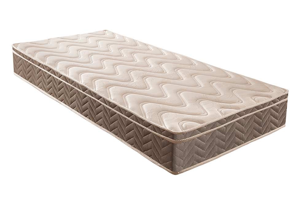 Cama Baú c/Aux CRC +Colchão Ortopédico Conforto Ultra Paropas