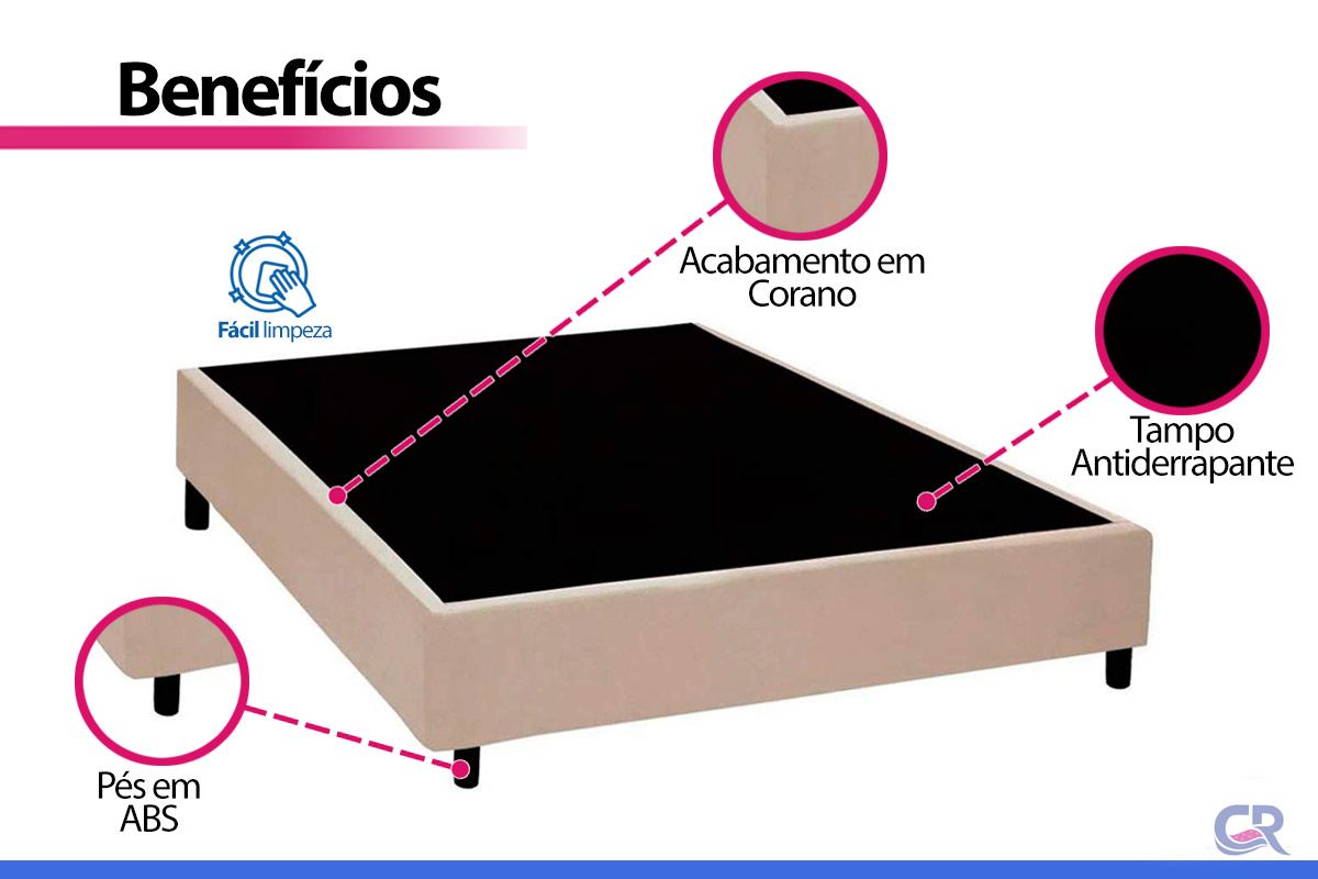 Cama Box Filhão Corano Clean