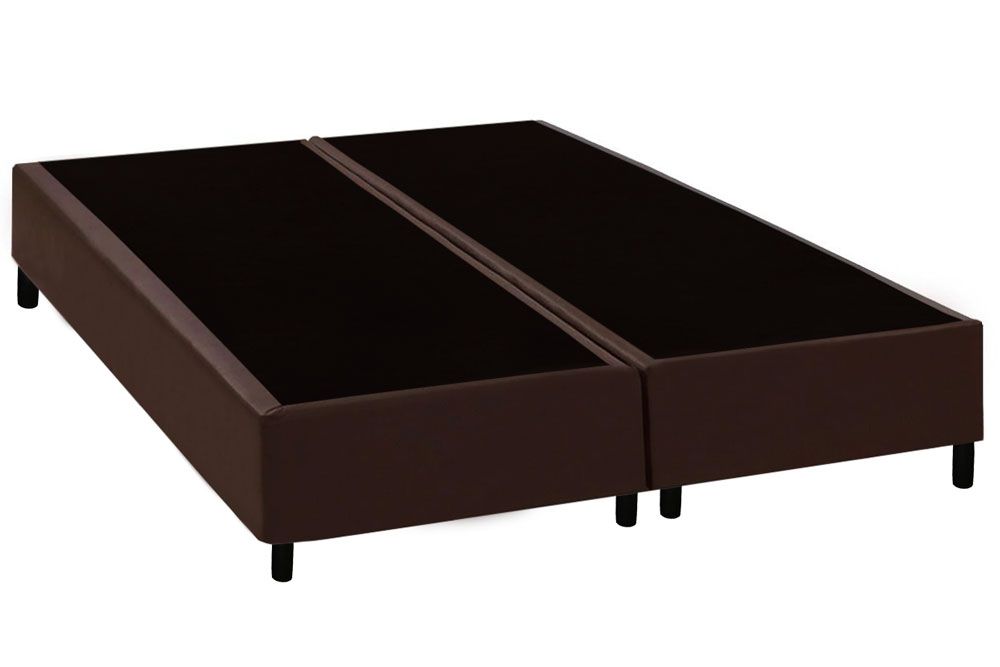 Cama Box Filhão Corano BrownKing - 193x203x20