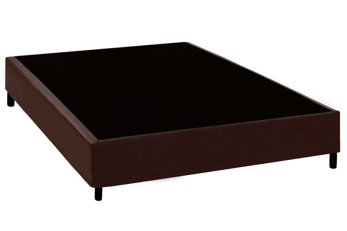 Cama Box Filhão Corano BrownCasal Bipartido - 138 (2 vol 69x188x20)