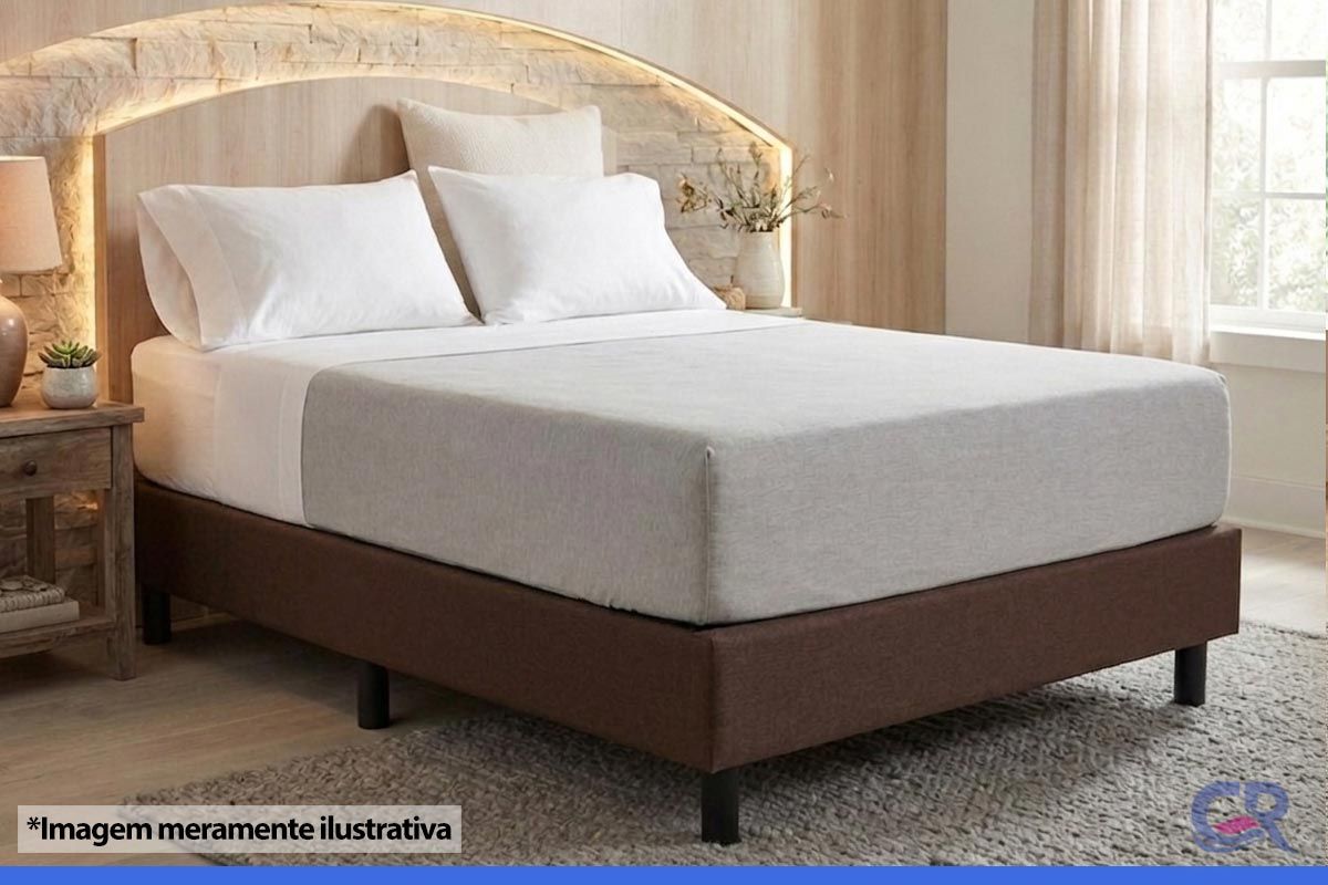 Cama Box Filhão Corano Brown