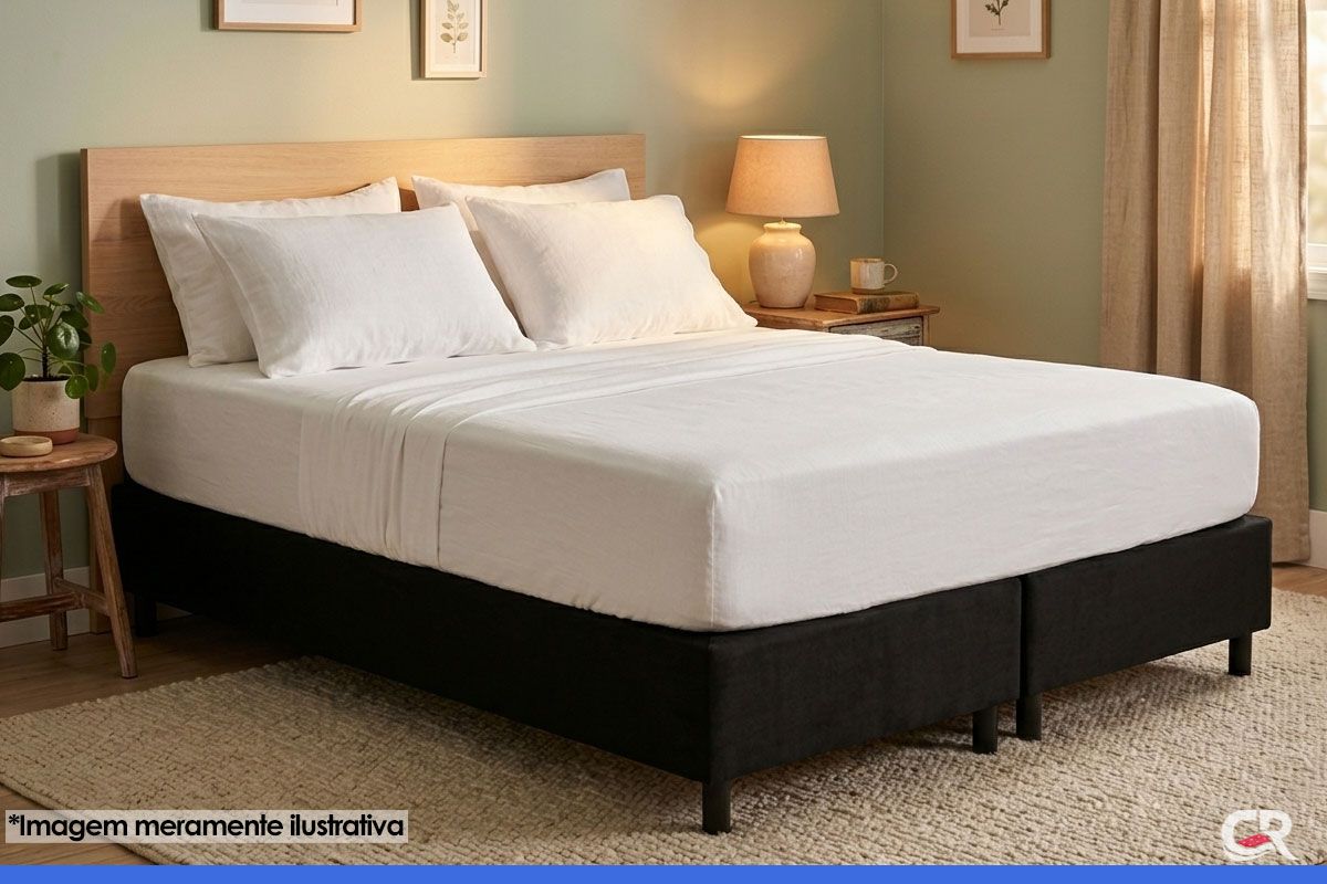 Cama Box Filhão Corano Black