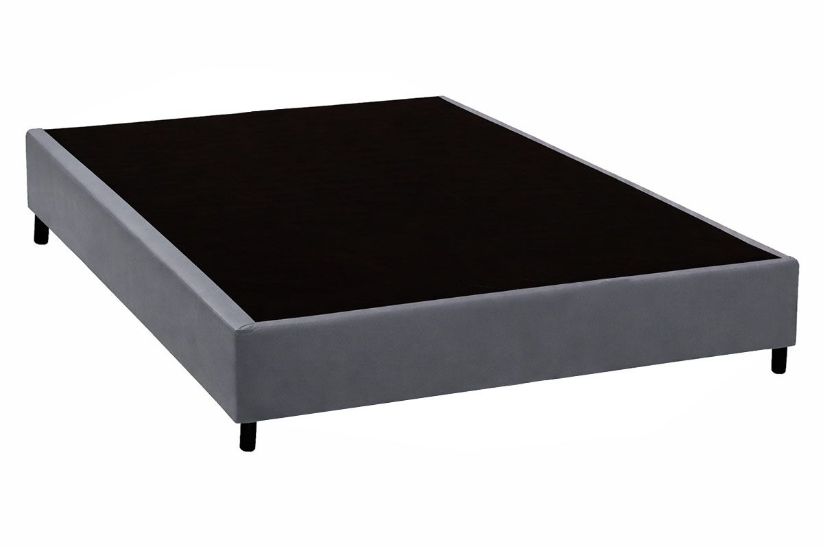 Cama Box Filhão Corano GrayViúva - 128x188x20