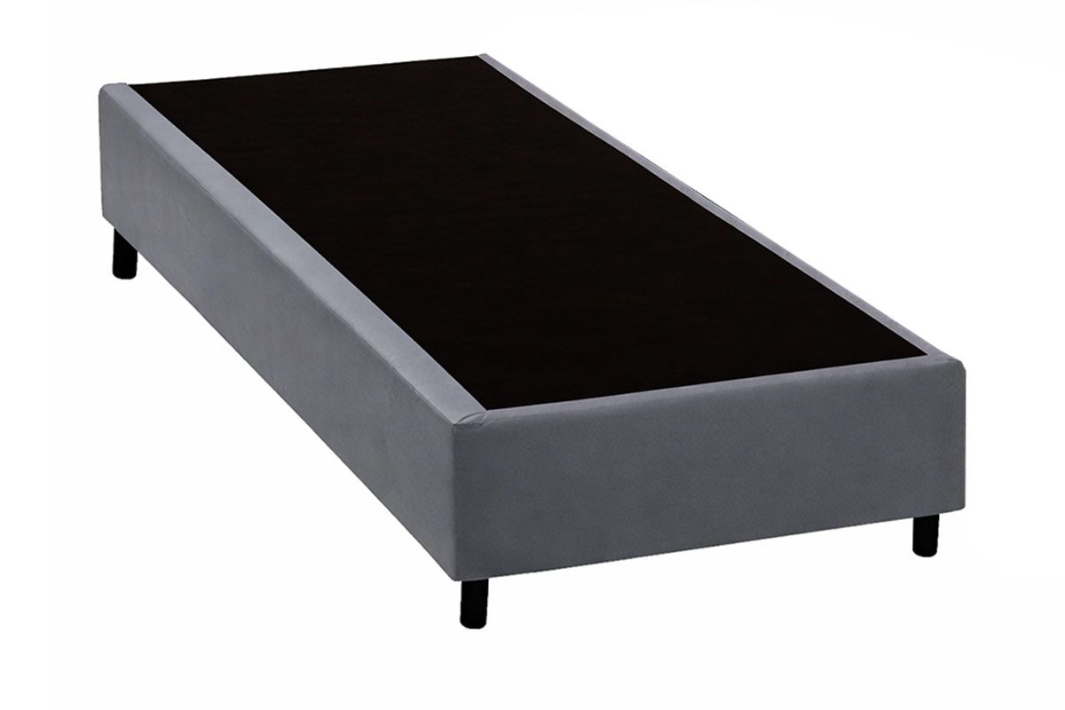 Cama Box Filhão Corano GraySolteiro - 96x203x20