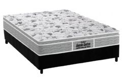 Conjunto Box: Colchão Anatômico Probel D45 Guarda Costas Próextreme Plus + Base CRC Suede Black