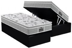 Cama Box Baú Filhão +Colchão Ortopédico Extreme Probel