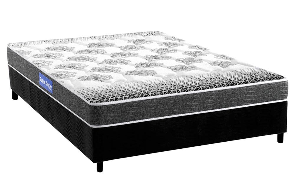 Cama Box CRC +Colchão Espuma D20 Resistente Probel