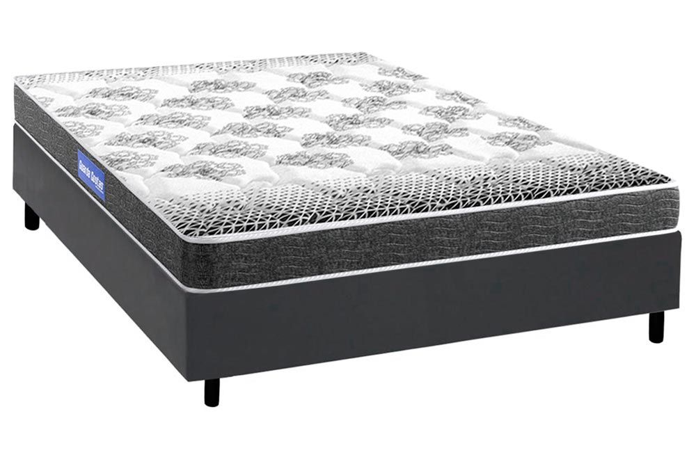 Cama Box CRC +Colchão Espuma D20 Resistente Probel