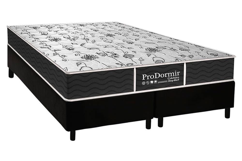 Cama Box CRC +Colchão Molas Sleep Probel