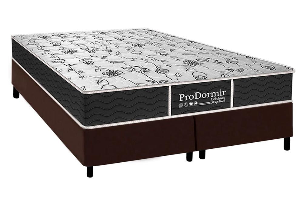 Cama Box CRC +Colchão Molas Sleep Probel