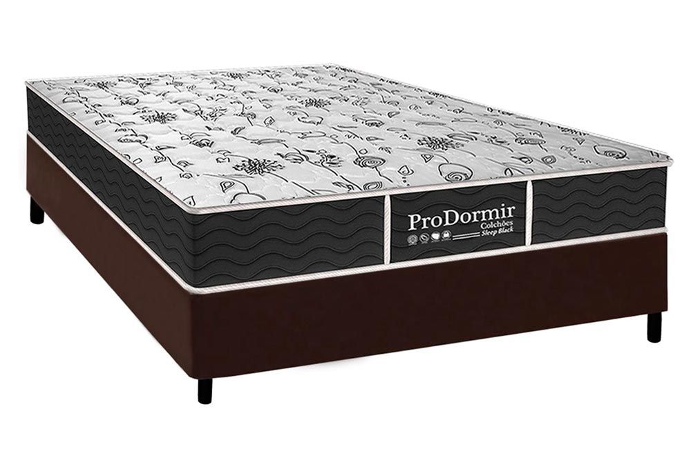 Cama Box CRC +Colchão Molas Sleep Probel