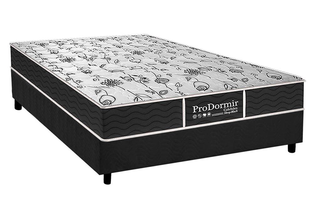 Cama Box CRC +Colchão Molas Sleep Probel