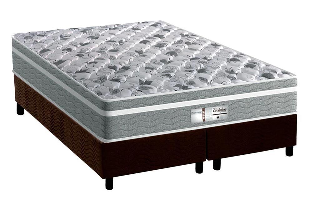 Cama Box CRC +Colchão Molas Evolution Probel