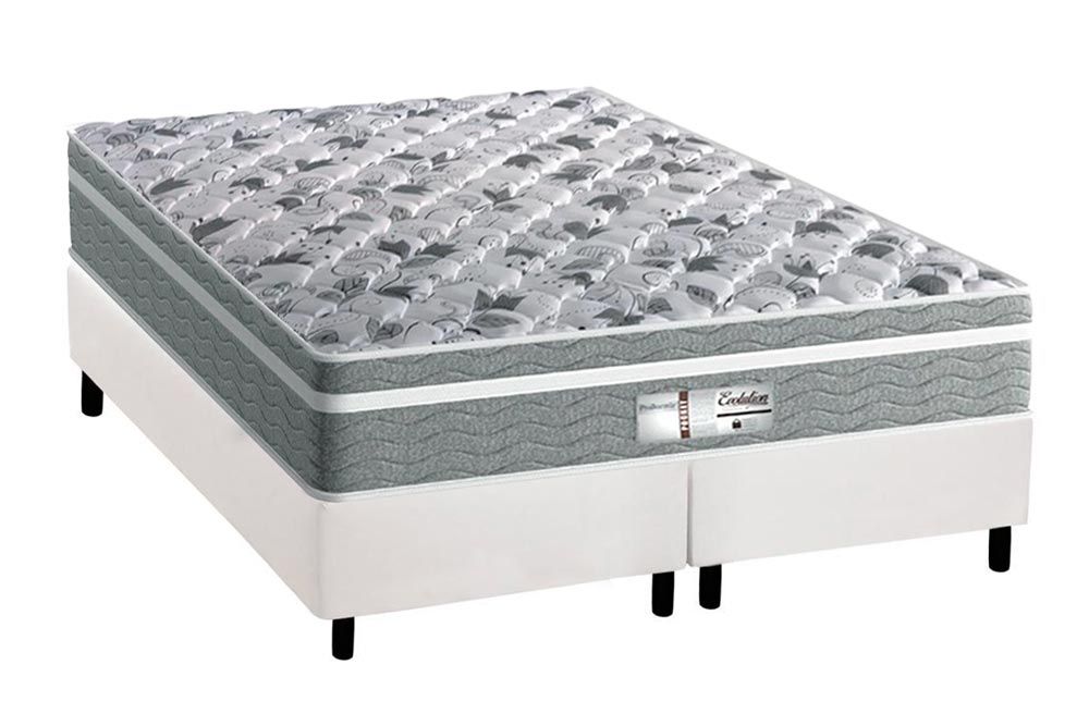 Cama Box CRC +Colchão Molas Evolution Probel