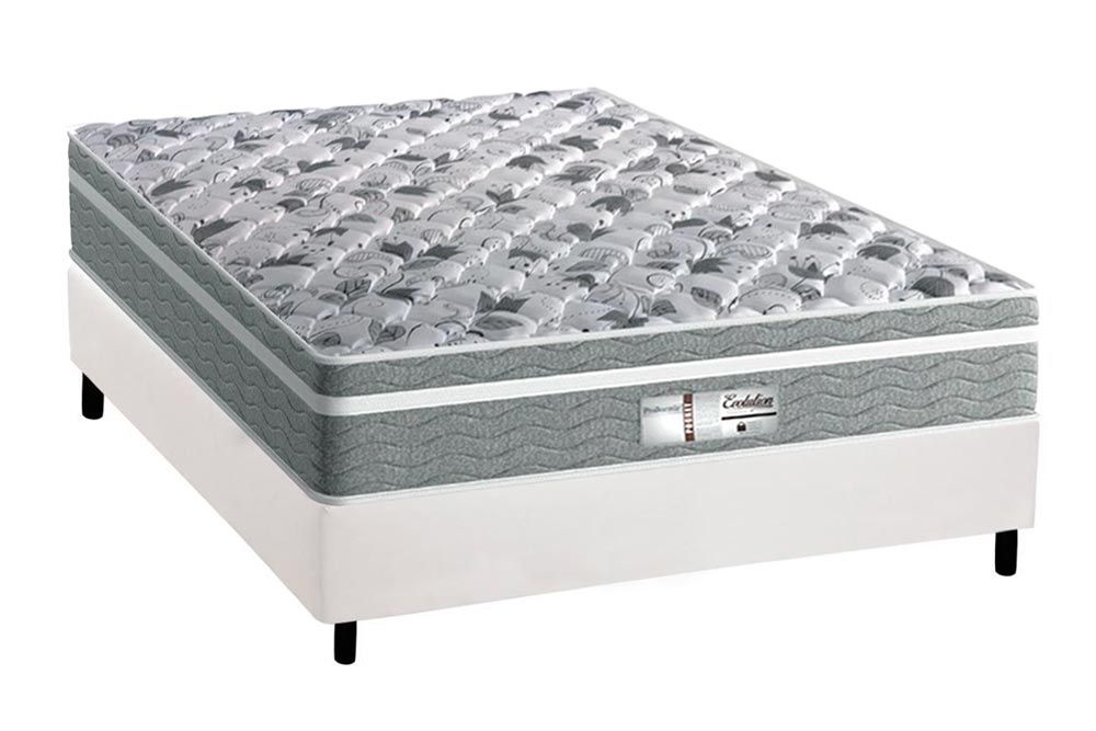 Cama Box CRC +Colchão Molas Evolution Probel