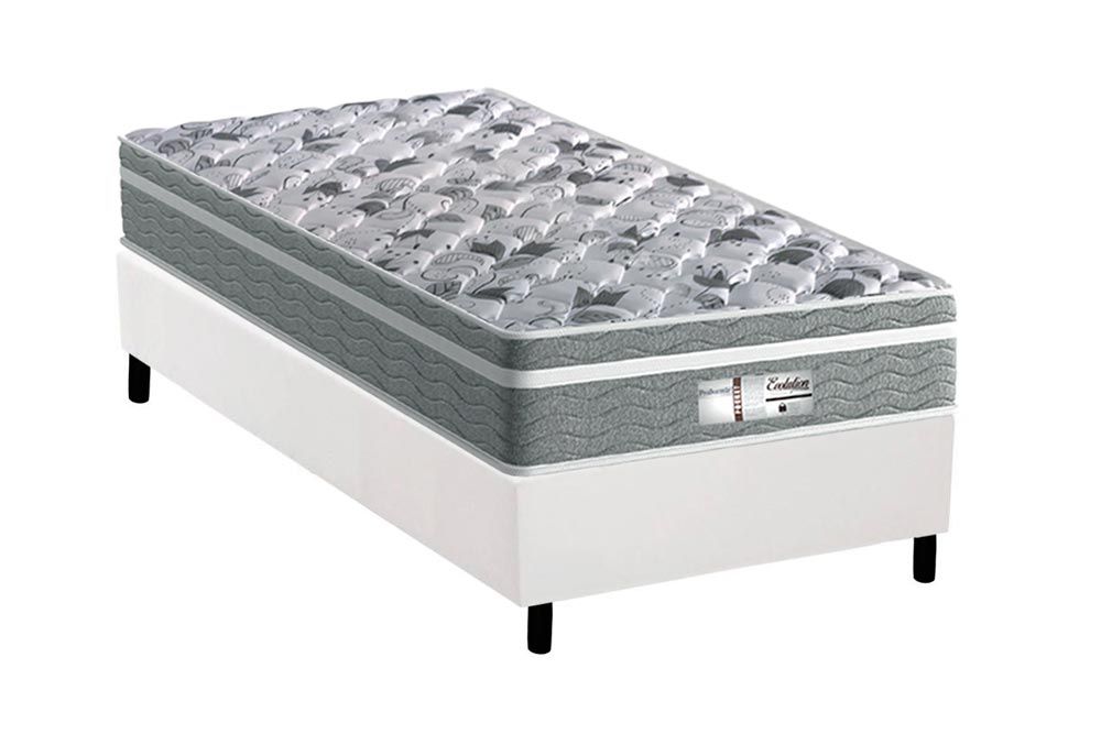 Cama Box CRC +Colchão Molas Evolution Probel