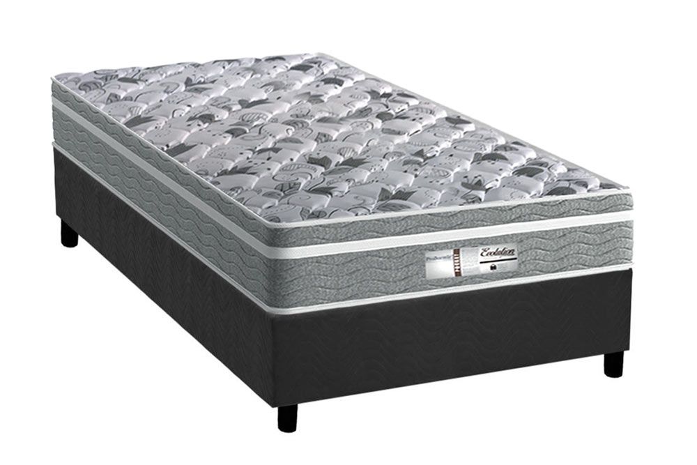 Cama Box CRC +Colchão Molas Evolution Probel