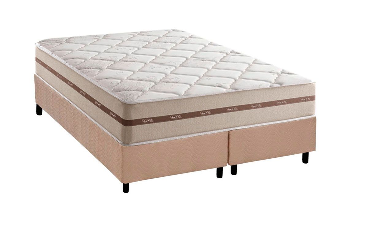 Cama Box CRC +Colchão Molas Classic Anjos