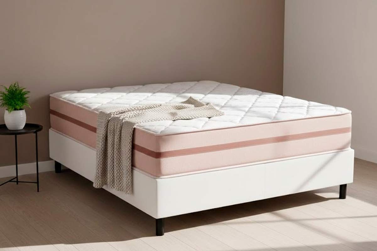 Cama Box CRC +Colchão Molas Classic Anjos