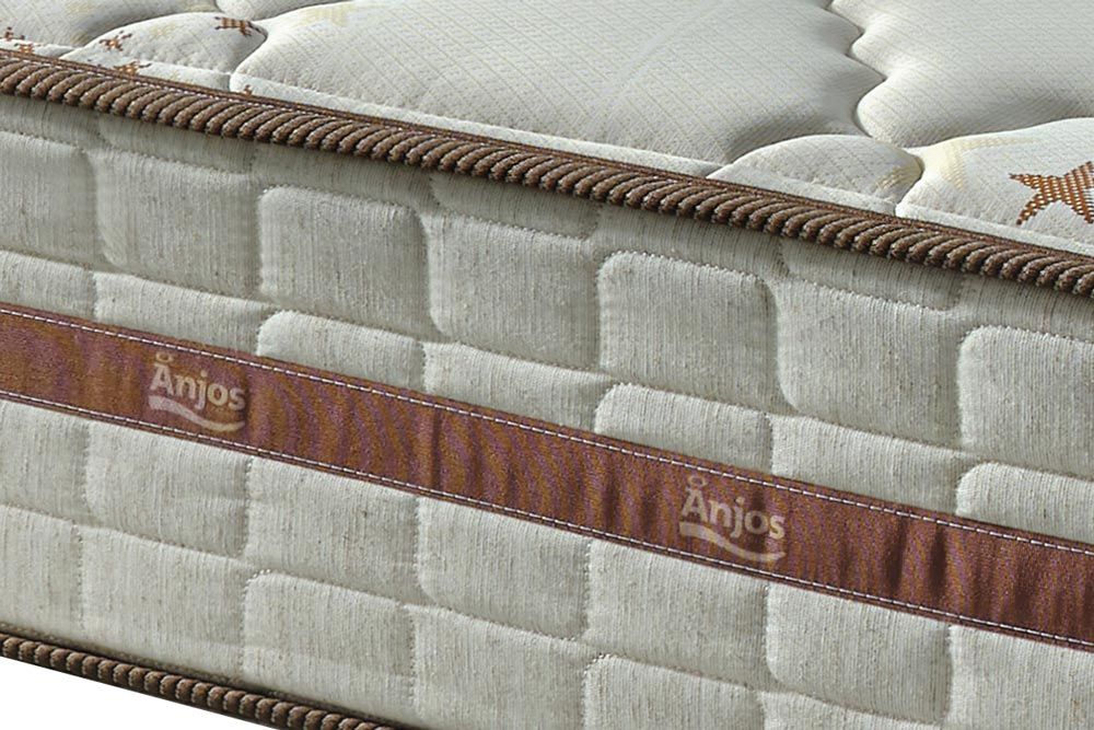 Cama Box CRC +Colchão Molas Classic Anjos