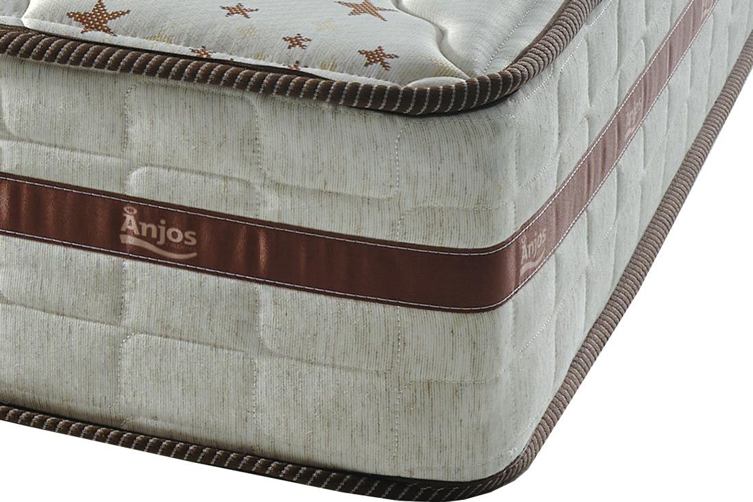 Cama Box CRC +Colchão Molas Classic Anjos