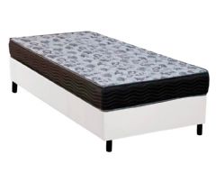 Cama Box Filhão +Colchão Ortopédico ISO100 Ortobom