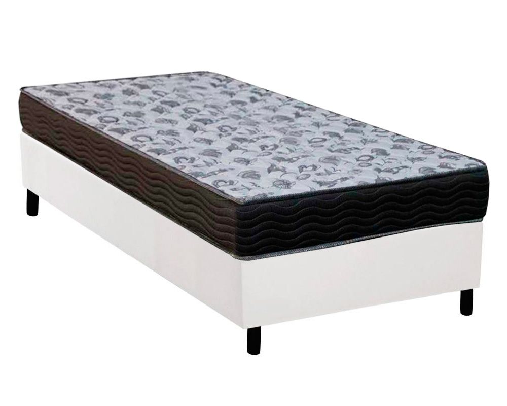 Cama Box CRC +Colchão Ortopédico ISO100 Ortobom
