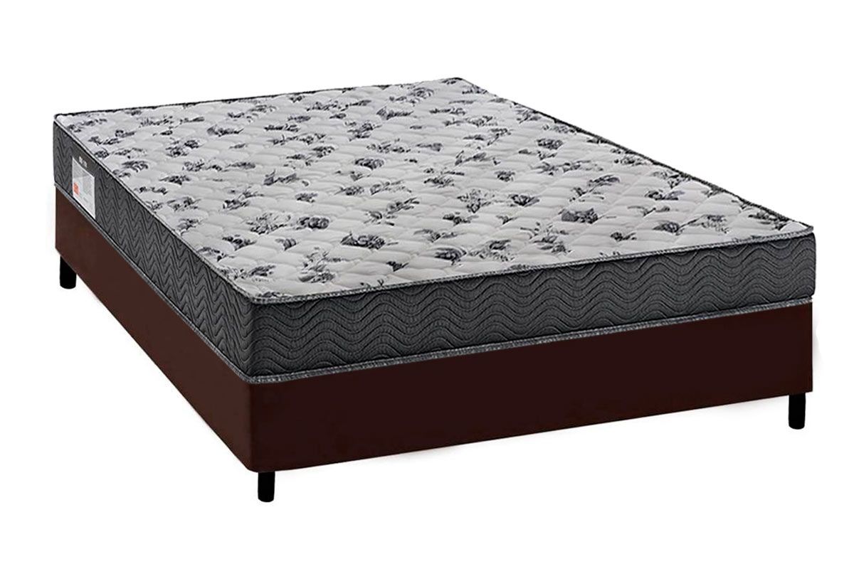 Cama Box CRC +Colchão Ortopédico ISO100 Ortobom